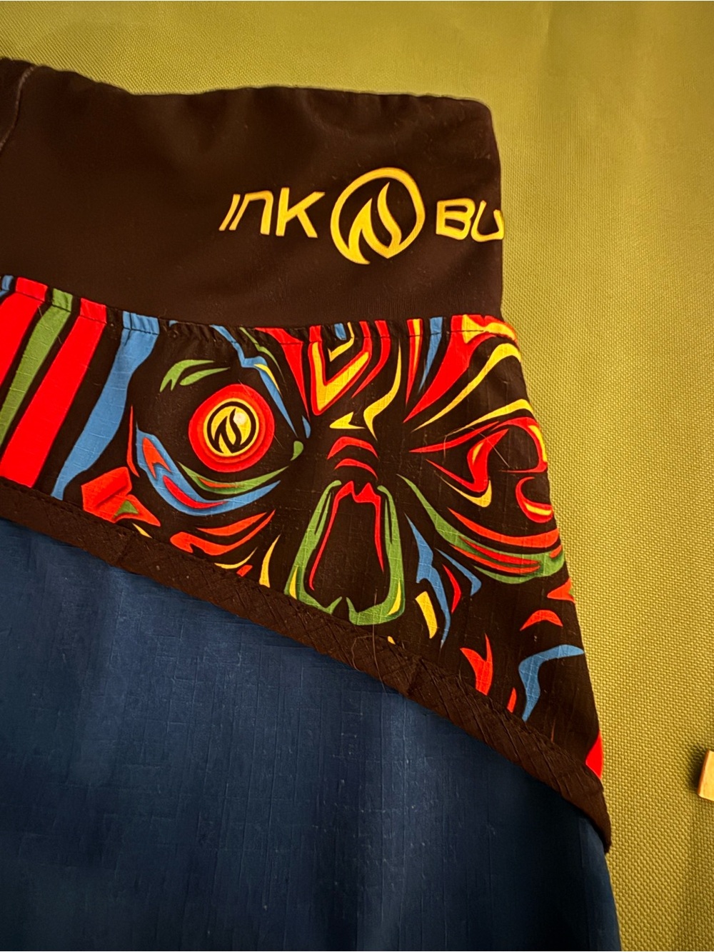 INB 8 Shorts “Run or Die” series 2 pocket running shorts. Good condition - Picture 7 of 12
